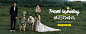 婚纱摄影海报，banner，电脑端海报，旅行的婚礼