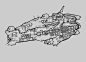 Taiidan destroyer by Talros