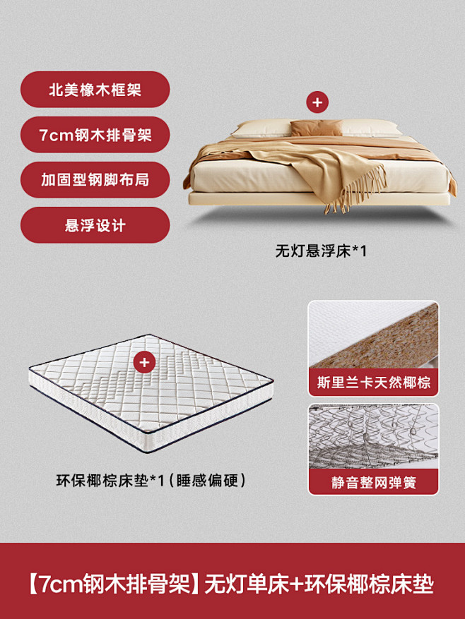 SKU-03-【加密7cm钢木排骨架】无...