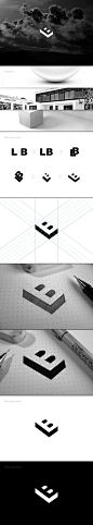 Béla Lajos personal logo - behance: 