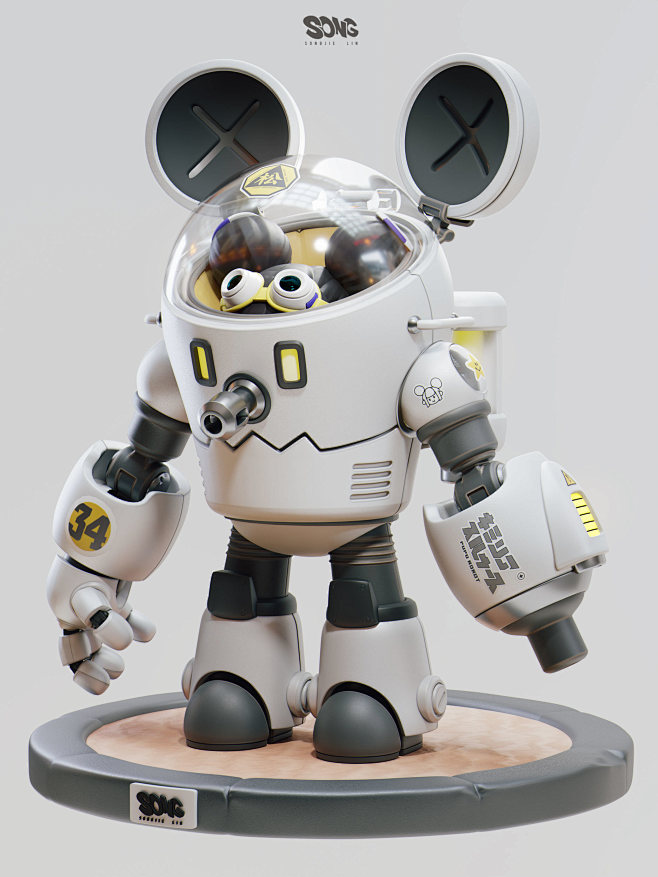 3D blender Zbrush Re...