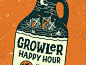 Part of a series of posters for a nearby brewery.
Full series:
http://sarah-robbins.com/narrows-brewing-posters/
