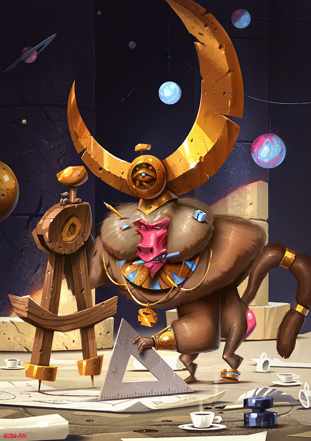 Egypt God - Thot, Kr...