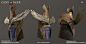 Valkyrie Freya Armor - GOW WIP..., Douglas Chaves : Hi everyone, I'm posting a project process to my portfolio. If you want to follow me, just add me, it should help those who do not know the process of modeling more complex characters. For me this is a g