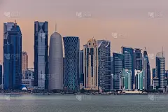 多哈,卡塔尔。中东