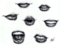 Lips by maga-a7x        #插画 #手绘 #素描#技法#手势#动作#五官#绘画#鼻子#嘴巴#耳朵#眼睛#手#脚#身体