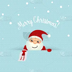 圣诞老公,贺卡,生日,可爱的,白昼,请柬,问候,庆祝,装饰