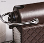 Leather Covered Nespresso Machines by Pigment. : We are all about coffee and have blogged about many a beautiful machine, so imagine our excitement when we came across these. Luxury brand Pigment France, recently acquired by the Giobagnara group,…