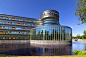 Provincial House Flevoland - Lelystad, The Netherlands;  designed by Oever Zaaijer;   photo by Wojtek Gurak, via Flickr,my hometown!!