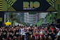 NIKE RIO 10K : Design identity for a NIKE 10k run in Rio de Janeiro, Brazil.
