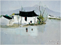 吴冠中 作品《春到江南》