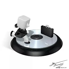 在光盘上跑步的立体小人3D小人|PSD分层素材|公文包|光碟|卡通人物|漫画人物|在光盘上跑步的立体小人|人物卡通人物|卡通小汽车卡通人物|涂鸦　卡通人物　卡通|儿童节素材　卡通人物