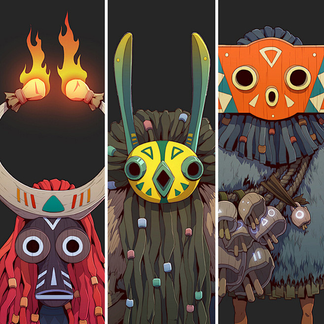 Tribal characters, A...