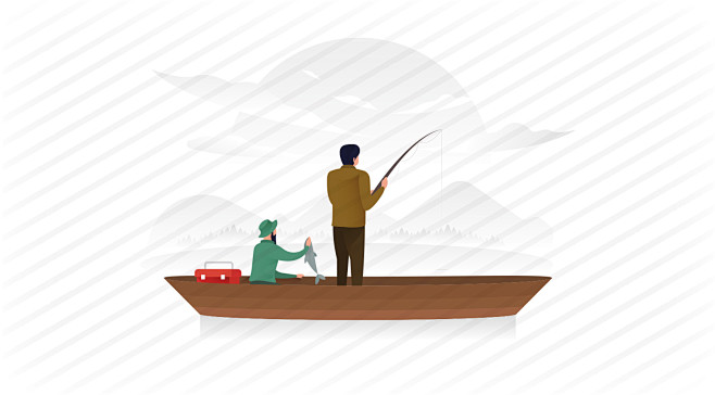 men-fishing-on-lake-...