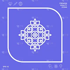 东方人,几何形状,式样,品牌名称,阿拉伯文,圆形,白色,创造力