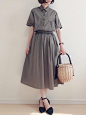 MAYUKOさんの「ストレッチブラウス&スカート《2点セット》《セットアップ》【FUDGE6月号掲載】（CLEAR IMPRESSION）」を使ったコーディネート