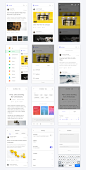 ACFUN News Client Design #app# #APP#  #插画# 采集@设计工厂