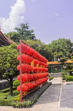 照明设备,珠海,广东省,垂直画幅,天空,建筑,无人,蓝色,户外,草