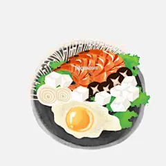 手绘海鲜鸡蛋食物插画图片大小2000x2000px 图片尺寸2.96 MB 来自PNG搜索网 pngss.com 免费免扣png素材下载！北极虾#插画#豆腐#海鲜#鸡蛋#卡通手绘#美食#食物#手绘#香菇#