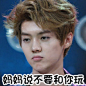 我是#鹿晗#，我是豪华表情包，现已加入豪华表情包套餐 (ง •̀_•́)ง