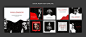 Social media post template compilation for halloween Free Psd