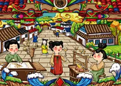 
                                        &lt;p class=&quot;title_big&quot;&gt;糖画端午节&lt;/p&gt;
                                        &lt;p class=&quot;title_small&quot;&gt;插画动漫/人物插画&lt;/p&gt;
                                        &lt;p&gt;端午节  唐人  糖画  