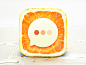 TalkOrange Icon : App icon for some new messaging app coming soon.