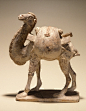 美国Spencer美术馆收藏的唐代陶骆驼。