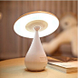 蘑菇空气净化器台灯 led充电式#台灯# 创意蘑菇节能灯#小夜灯#