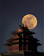 月亮那么美！—— 北京紫禁城角楼