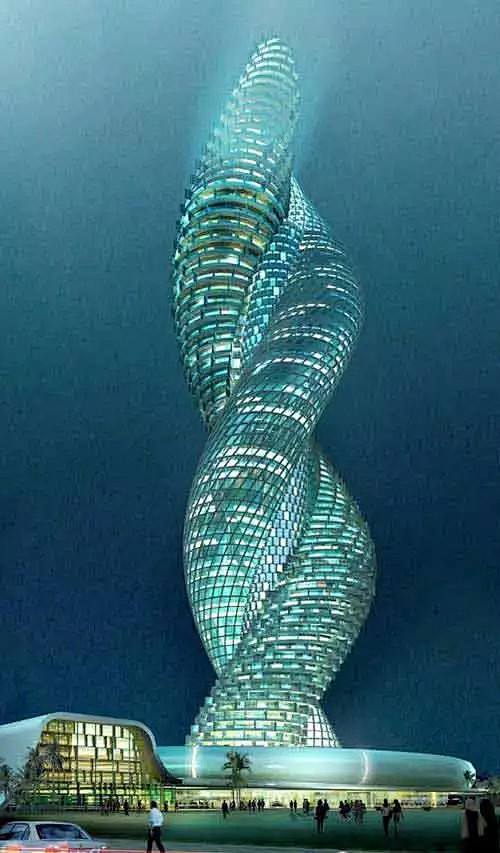 世界新奇建筑——科威特眼镜蛇塔