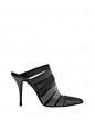 Alexander Wang Embossed Leather Mule - Shop the other 50 shades of gray at ShopBazaar.com http://shop.harpersbazaar.com/in-the-magazine/gray-matters