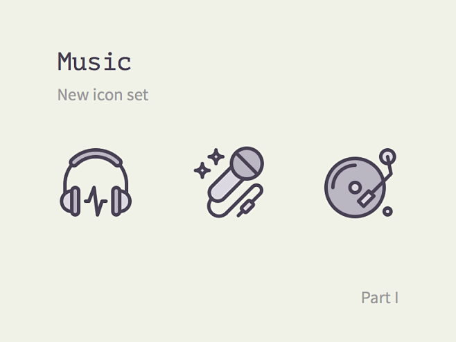 Music Icon Set