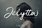 美丽女性手写英文字体 Jelytta Handwritten Font #2309399 :  
