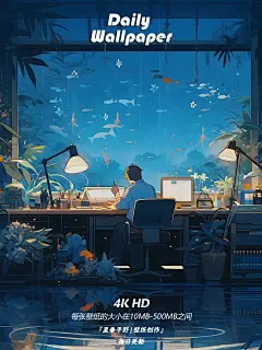 每日壁纸|我永远喜欢专注的自己
