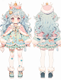 Midjourney角色设计225 服设