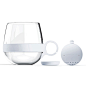 Fab.com | Tea Ball White Set Of 2