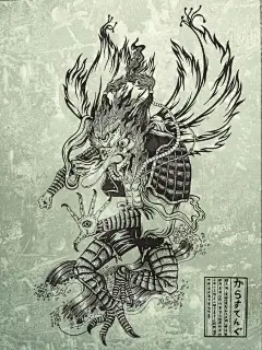 日本的妖怪总是能给人迷幻离奇的哀怨色彩，这种魅力是喜爱CULT的我无法自拔的，日本有许多妖怪是从中国借鉴而去的，而在本土化之后，有了一番独有的魅力，而我准备在下半年画百鬼一系列专辑，以我自己的风格和自己对妖怪文化的理解，创造出属于我自己的妖怪系列