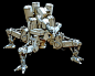 Auto Sentry Concept, Paul Massey : A very quick (1.5hr) kit bashed concept created in Cinema4D and using Octane render and Photoshop.
Its an idea for a semi-mobile automated area denial sentry gun.