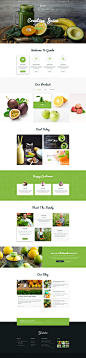 Gamba - Organic PSD Template