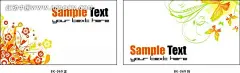 SAMPLE TEXT黄色花纹背景名片设计cdr|sample|text|背景|花纹|名片|模板|设计|矢量设计模板|设计设计设计设计|版式设计　画册设计|画册设计　版式设计|名片设计　名片设计