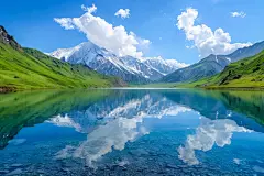 湖水自然风景壁纸
