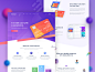 Freebie - Credit card Landing Page Design