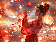 叮当幻想采集到闹元宵摄影照片