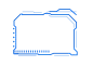未来科技人工智能不规则边框元素设计PNG素材