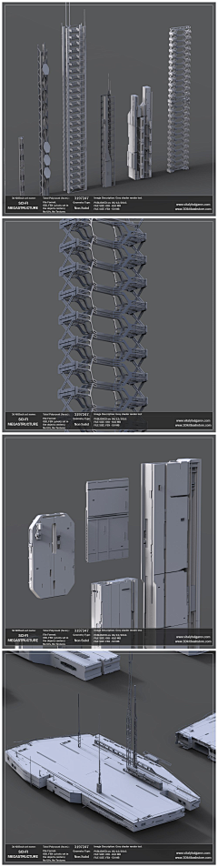 五彩斑斓的四叶采集到C-C4D建模参考