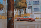 San Francisco, Svitlana Harkusha : color sketch practice