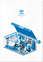 Adidas Garage : Title | Adidas Garage |Use | Poster Illustration |Size |  297 x 420 mm |  Personal artwork