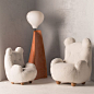 Teddy Bear Chairs Are Exactly What You NEED to Survive This Winter via Brit + Co