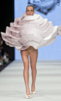Paper wearables from the Spring/Summer 2014 collection by Bea Szenfeld